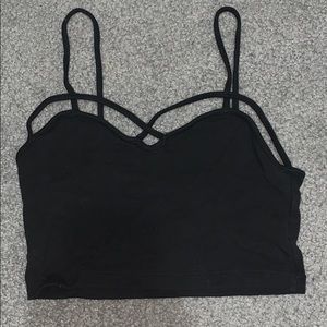 Brandy Melville Criss Cross Bralette